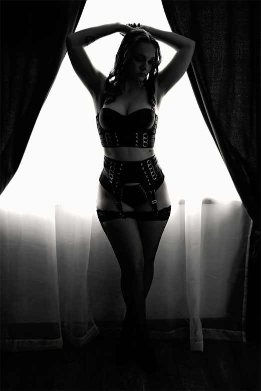 Women's boudoir portrait Brisbane
