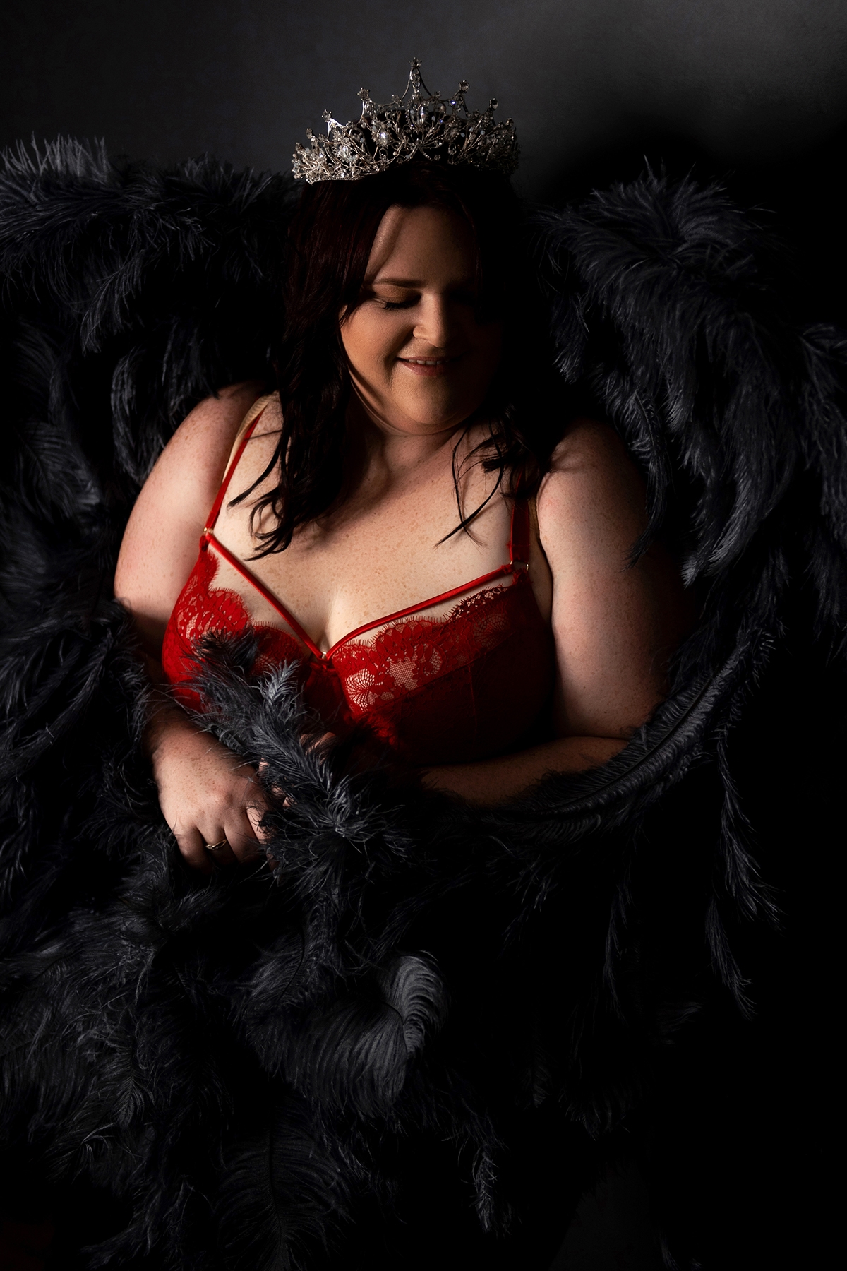 Innocent angel wings photography