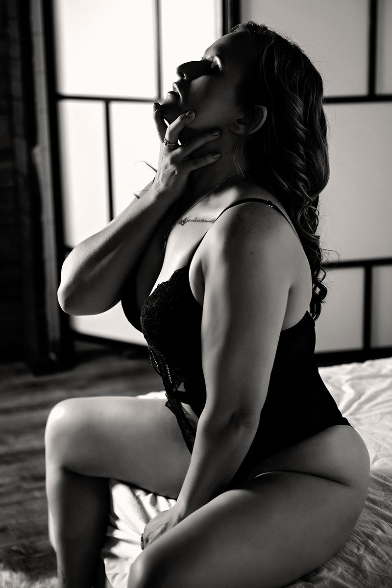 Professional boudoir studio photography