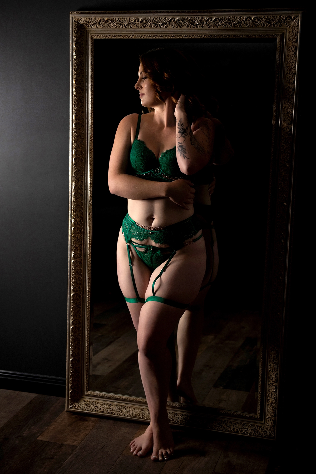 The Looking Glass boudoir session